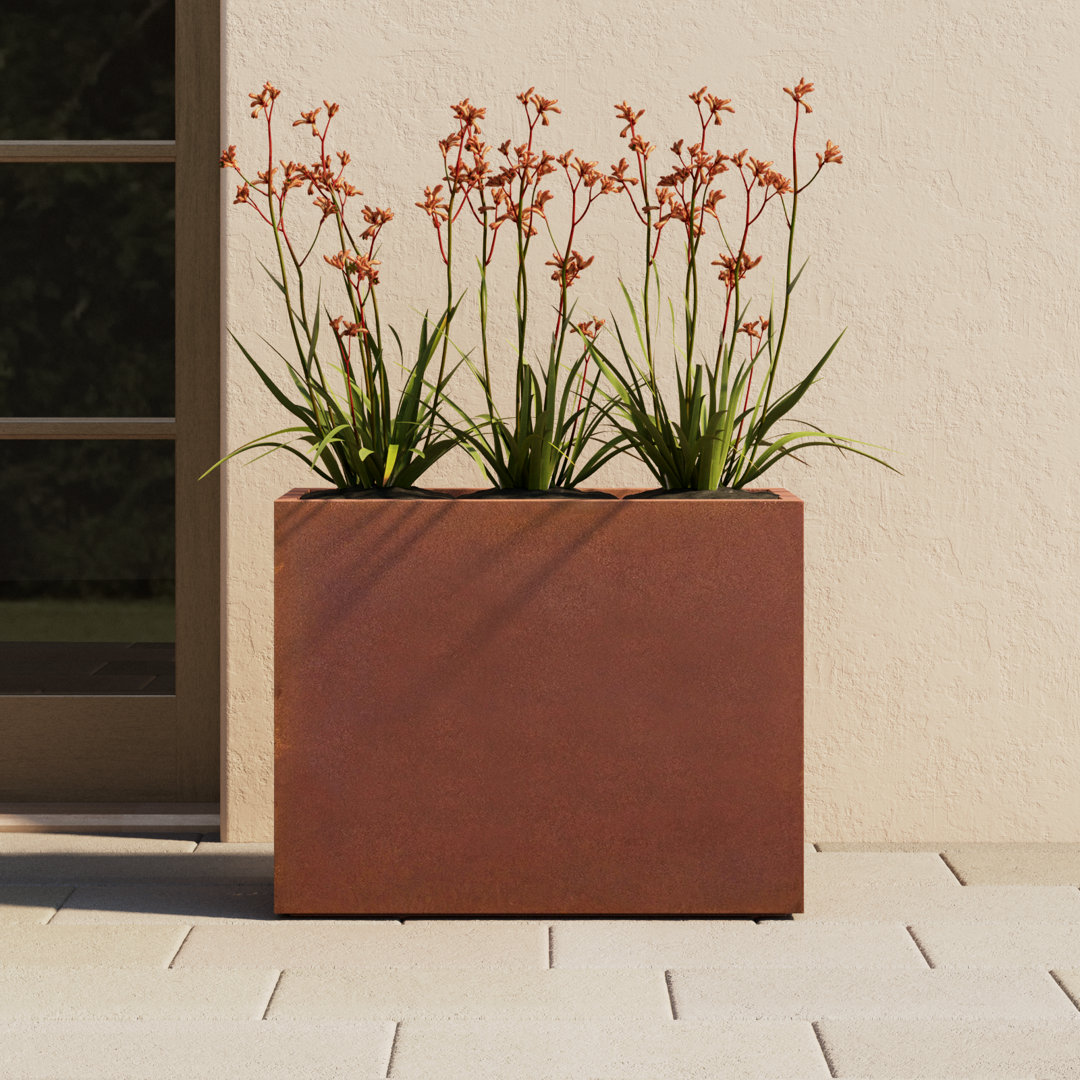 Corten Steel Series Span Planter